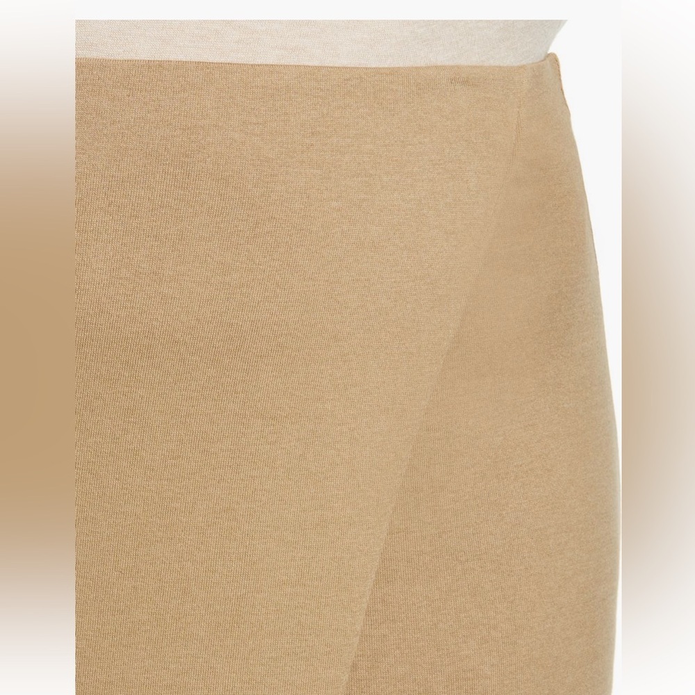 VINCE Elegant Tan Midi Skirt - Picture 5 of 11